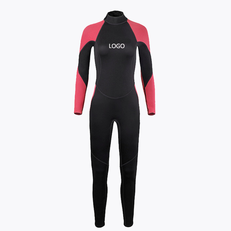 Neoprene long sleeve diving wetsuit