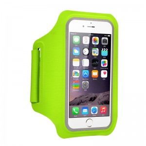 Hot Selling Universal Mobile Phone Accessories 5.5inch colorful Sport Armband