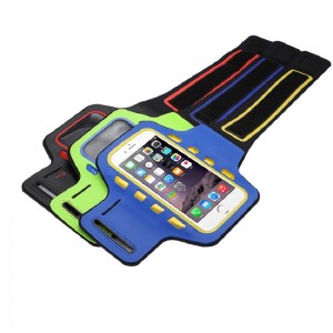 Wholesale Reflective Armband Sports Running Cell Phone Armband With Led Lights For Iphone 11 Iphone 12