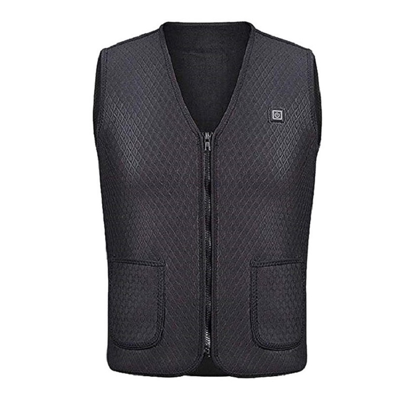 Waterproof Heated Fleece Vest Mens Muscle Vest Clothing Heated Bodywarmer Working Electric Heated Jackets Weight Vest